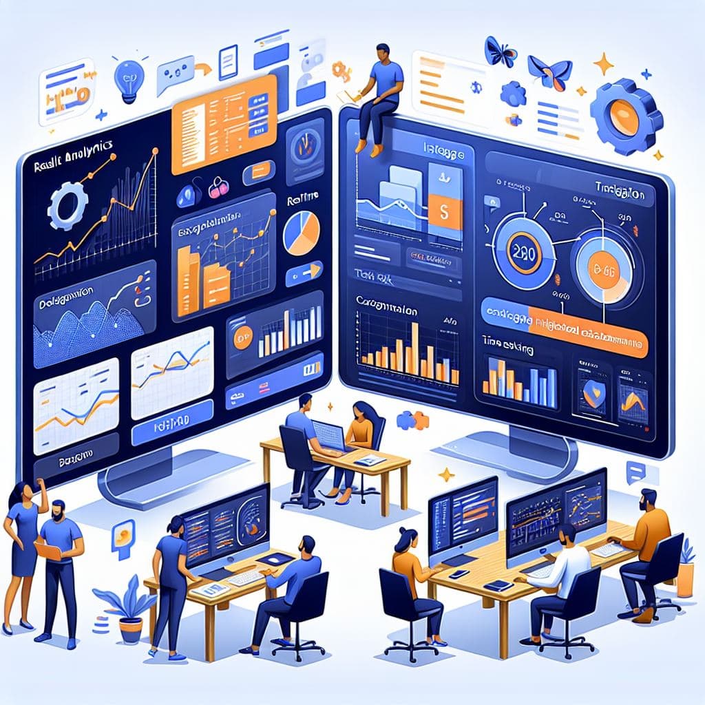 Powerful Financial Analytics: 45% Higher Engagement With Real-Time Data Dashboard