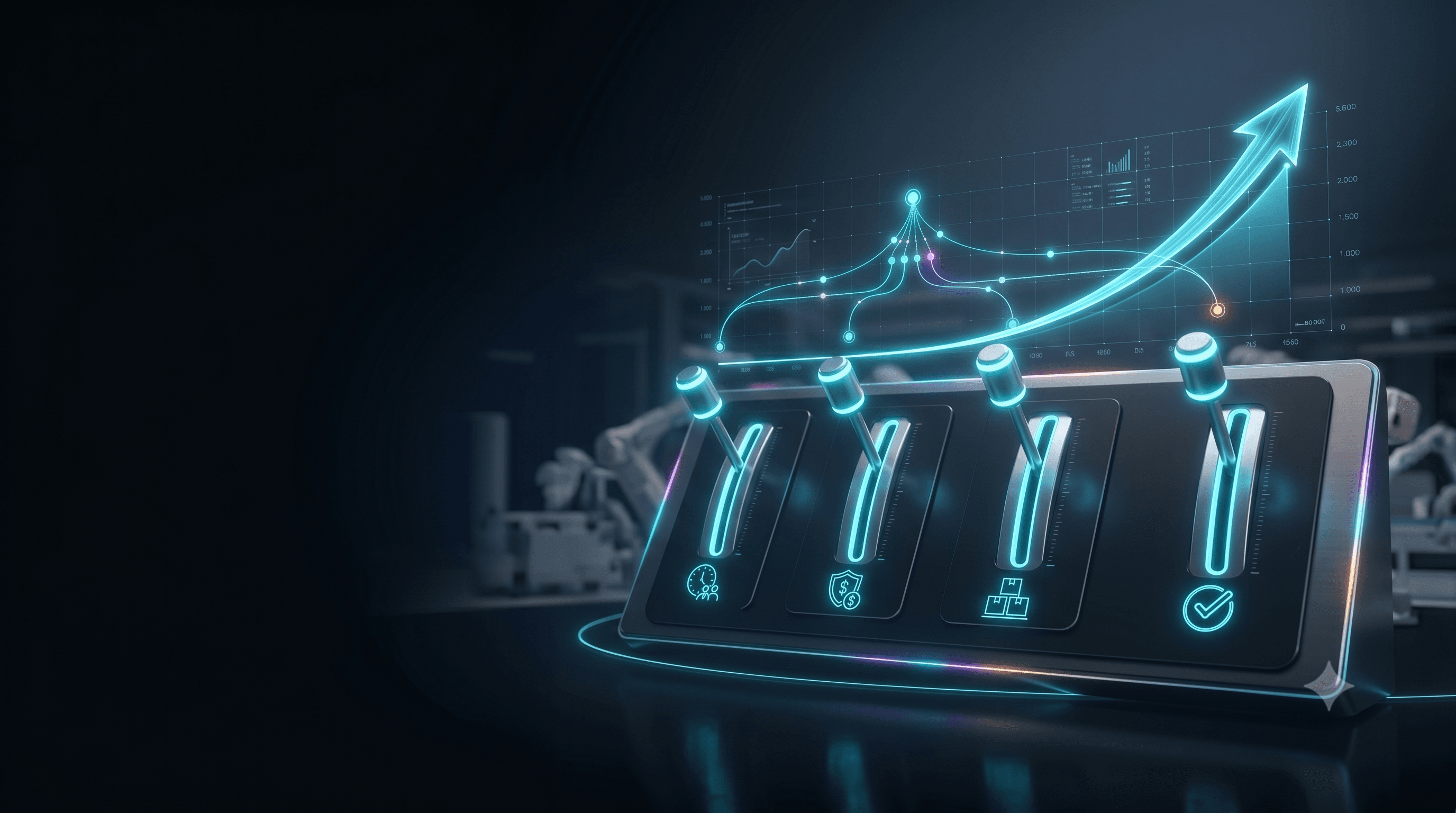 The ROI of AI Agents in Manufacturing: A Simple 4-Lever Framework
