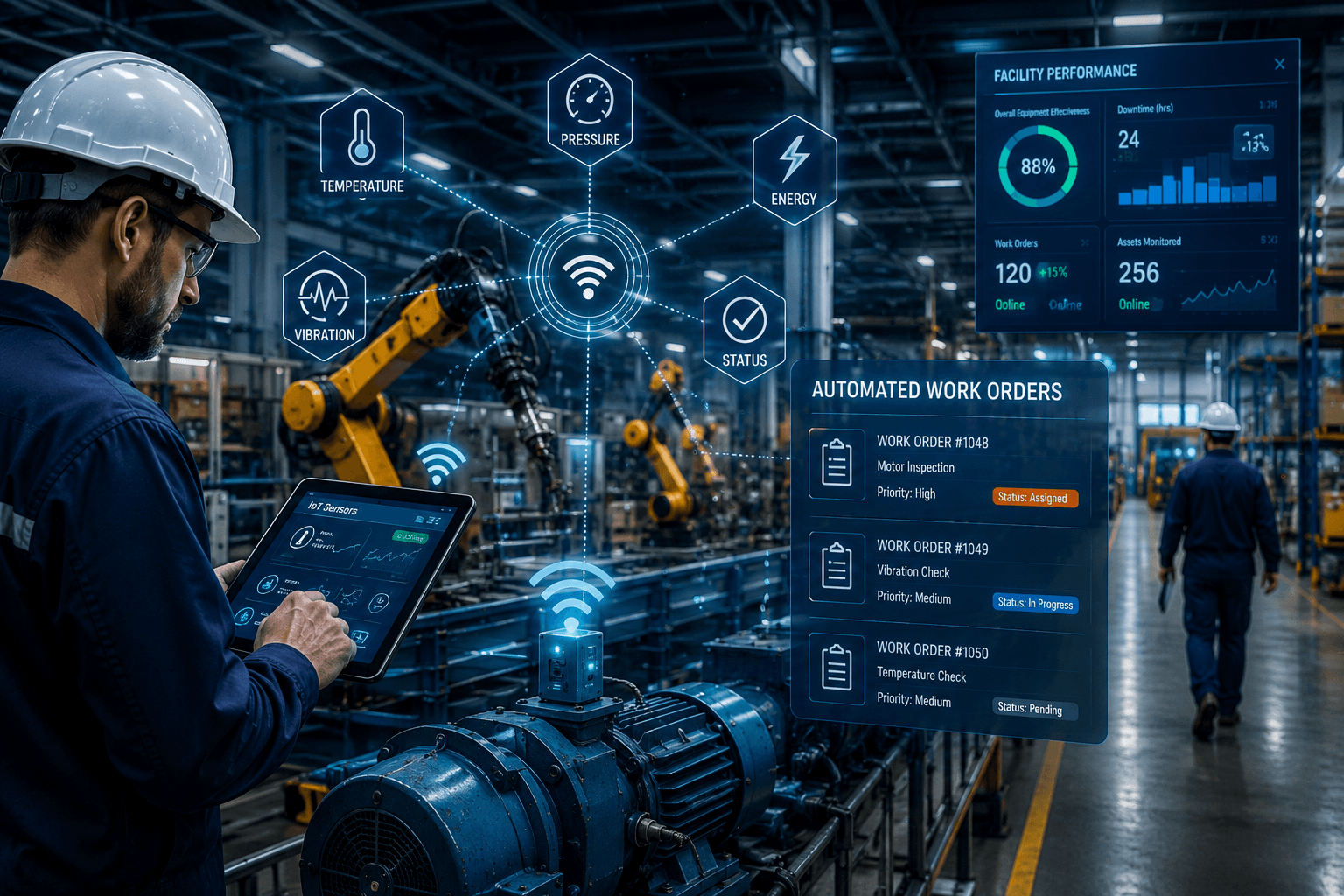 IoT Sensors & Automated Work Orders: A Perfect Match
