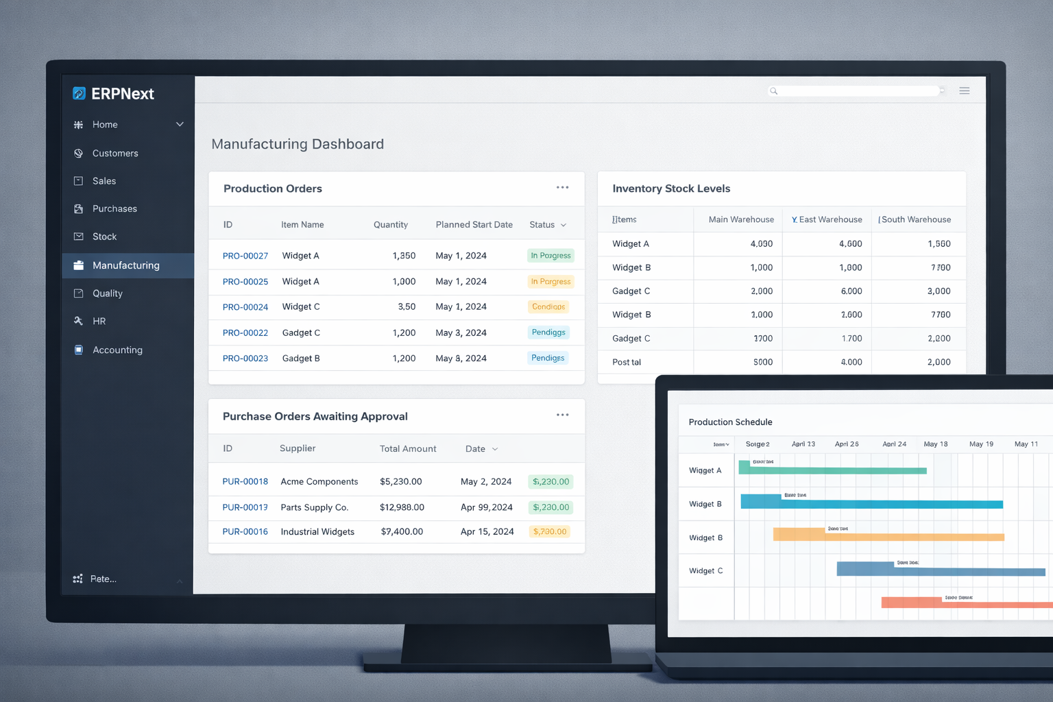 Manufacturing ERPNext